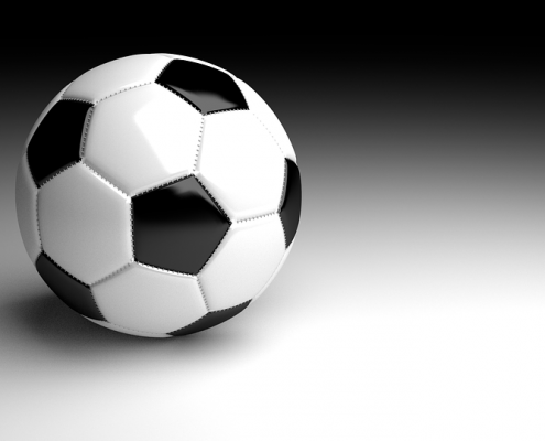 traditional soccer ball